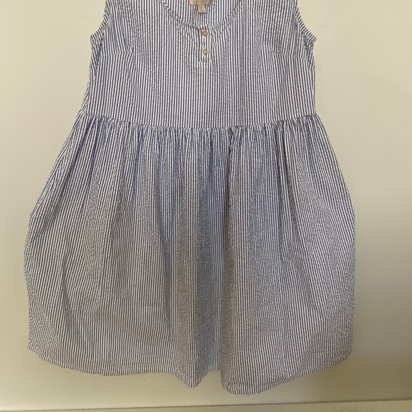 WOMAN’S BRIXTON brand sundress. 100% cotton. Blue/white. Size S - Picture 2 of 4
